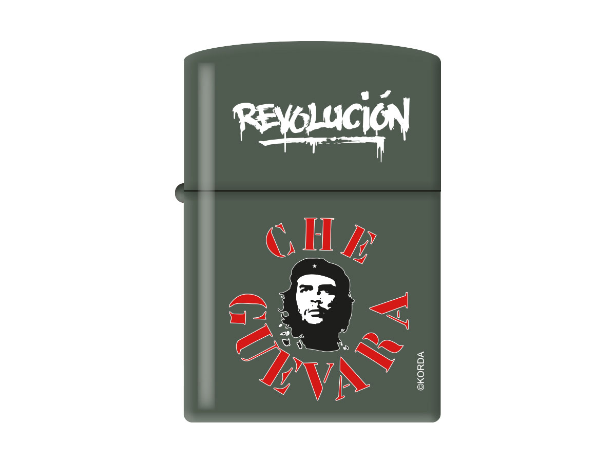 Zippo CHE green Druck