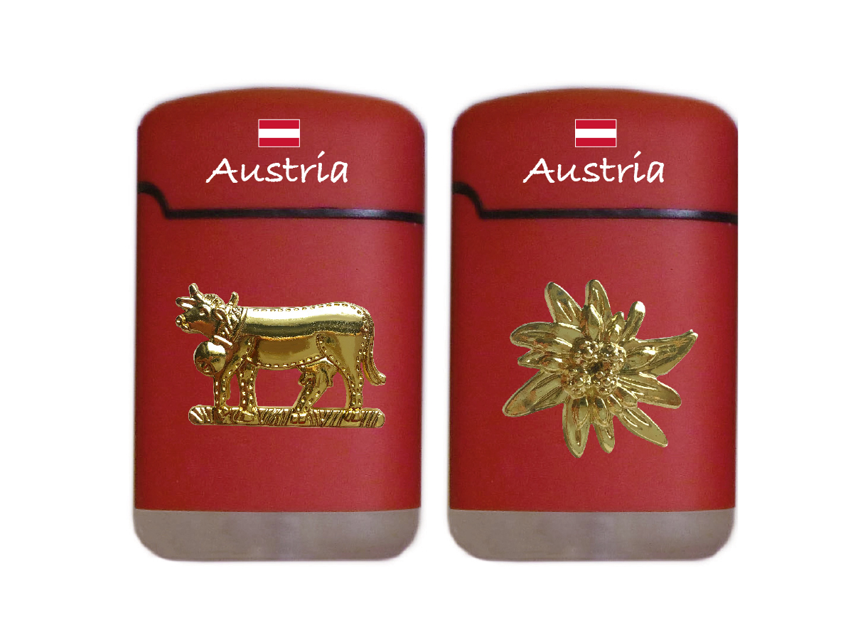 Easy Torch 8 Rubber Red Austria Gold Pin