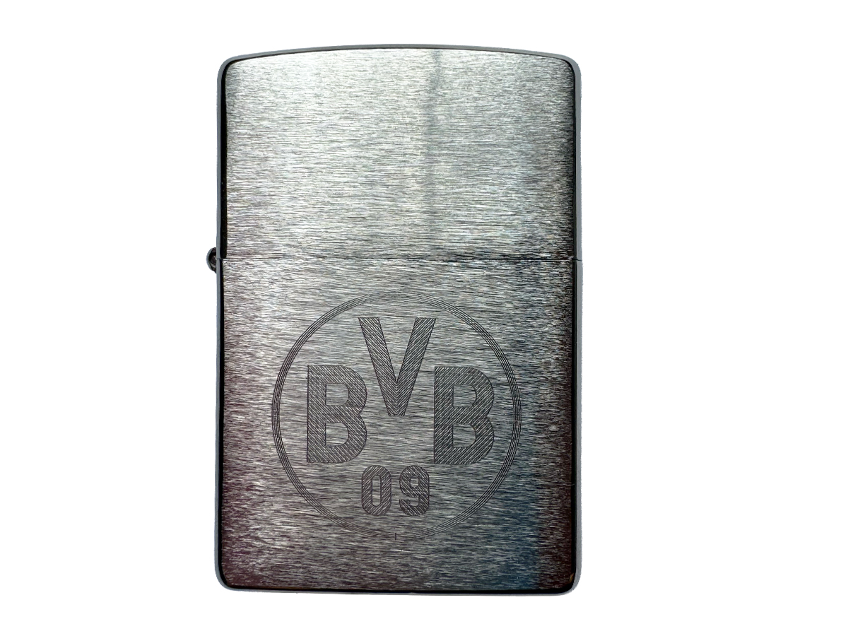 Zippo BVB Logo chrom brushed