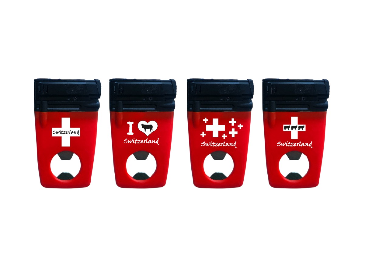 Zorro Flat Bottle Opener+Magnet SWISS rot