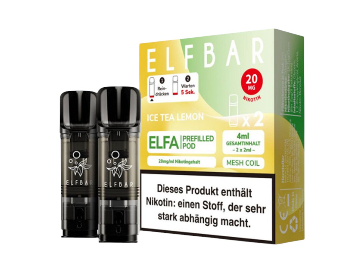 Elfbar Pod Ice Tea Lemon 20mg