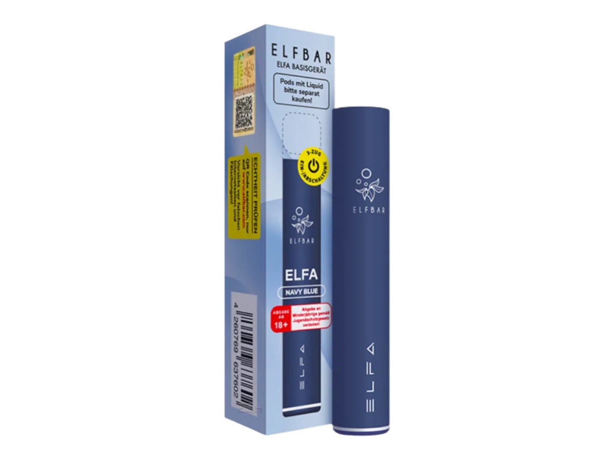Elfbar Elfa Akku 500 mAh navy blau