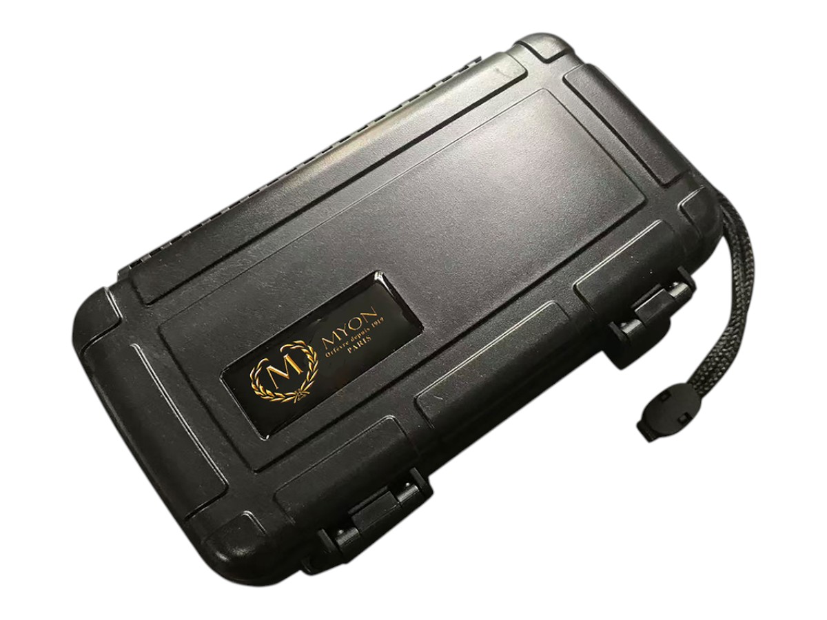 Myon Travel-Humidor 5 Cigars black