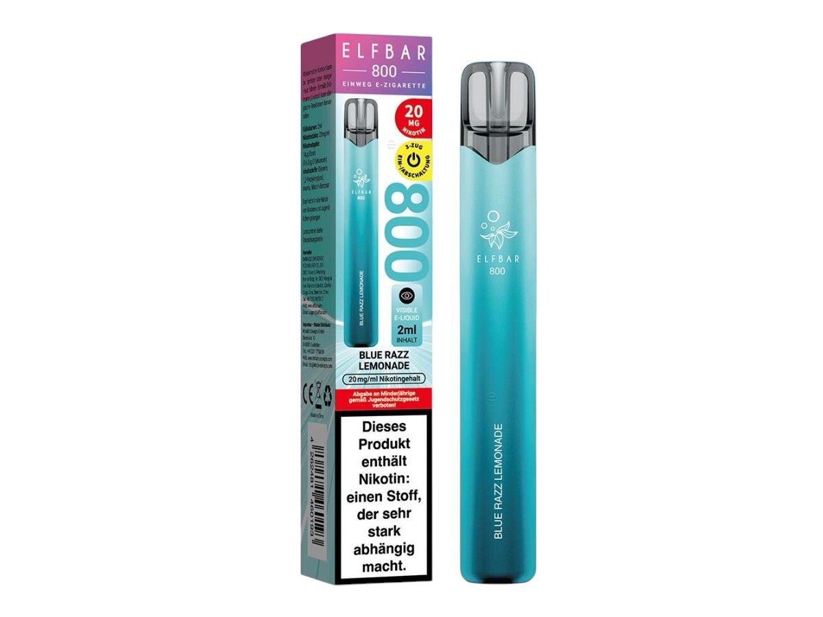 Elfbar 800 Blue Razz Lemonade 20mg