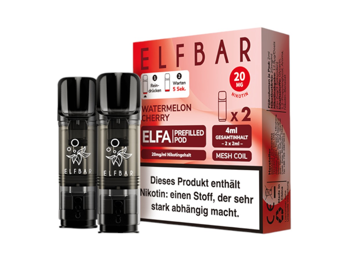 Elfbar Pod Watermelon Cherry 20mg