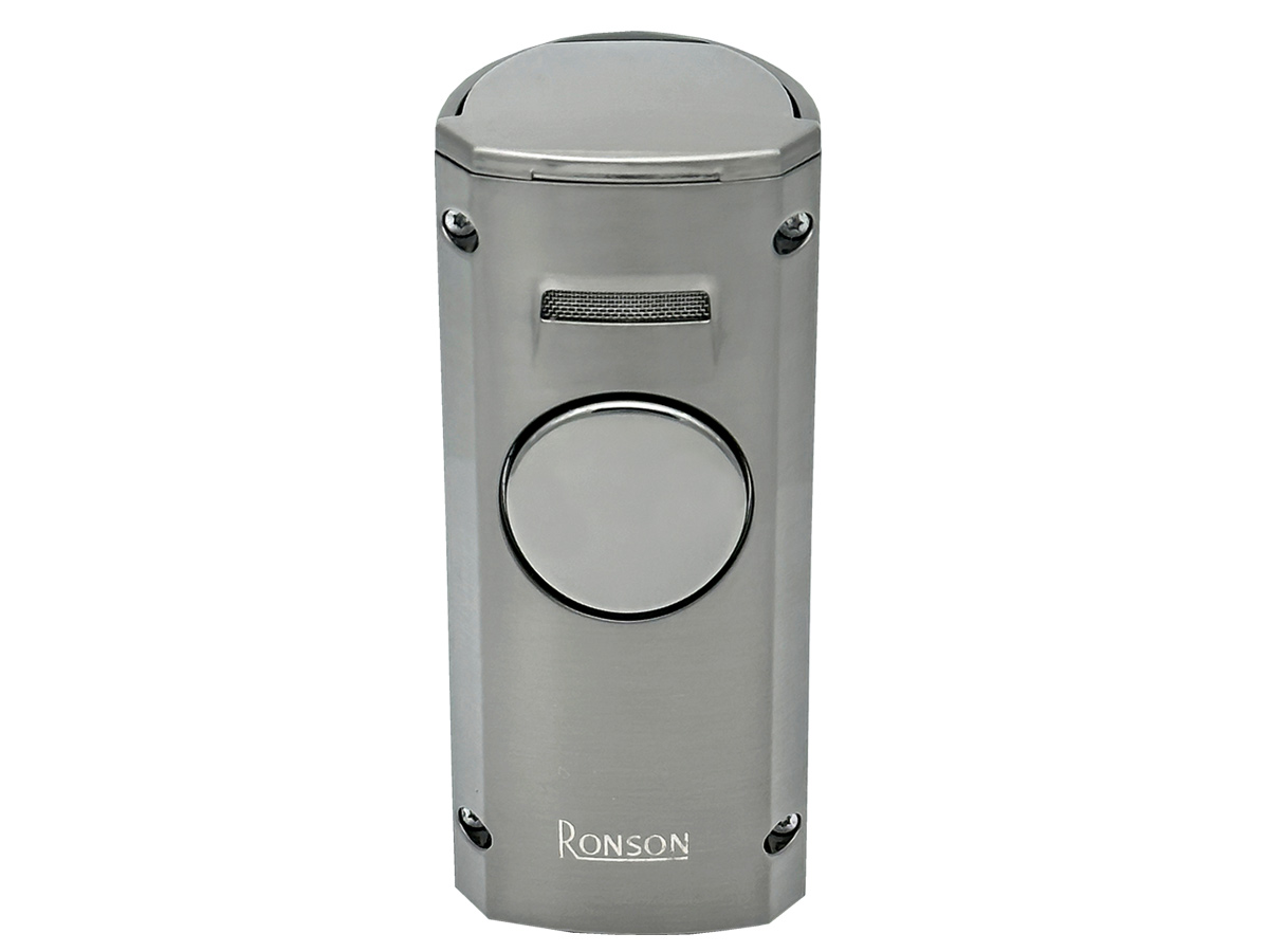 Ronson Jet-Flame Cigar Lighter Volcano Graphit