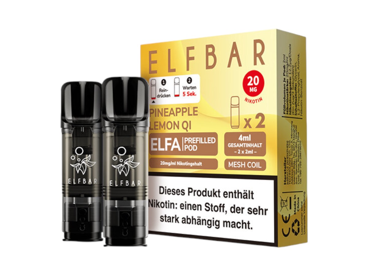 Elfbar Pod Pineapple Lemon 20mg
