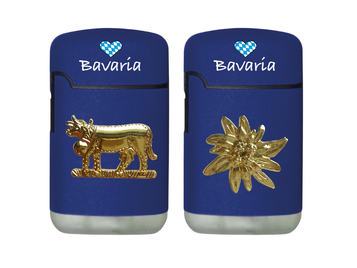 Easy Torch 8 Rubber Blue Bavaria Gold Pin