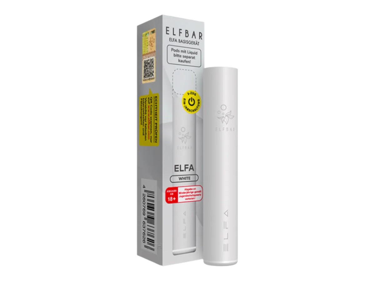 Elfbar Elfa Akku 500 mAh weiß