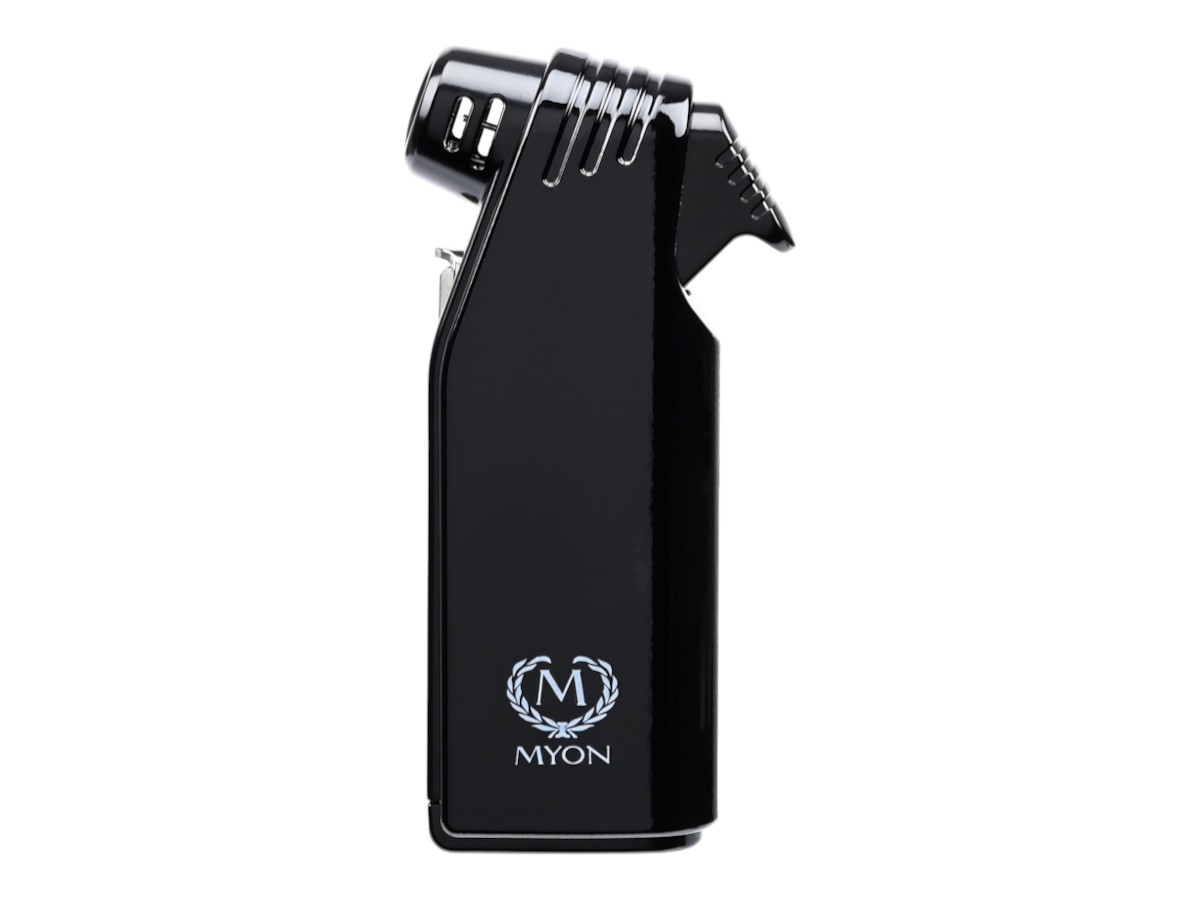 Myon Elekt. Pfeifenfeuerzeug Softflame black