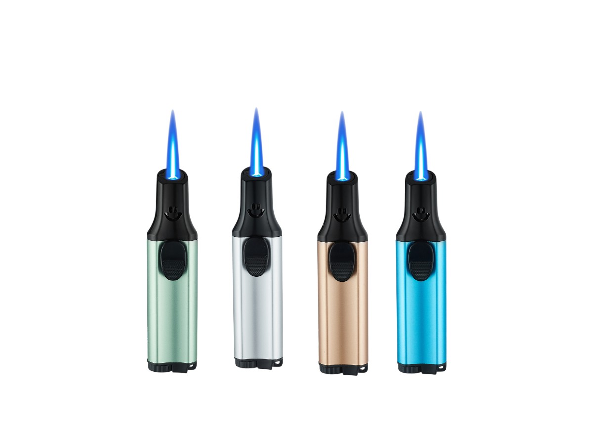 Champ Happy Face Jetflame Lighter, 4 F.