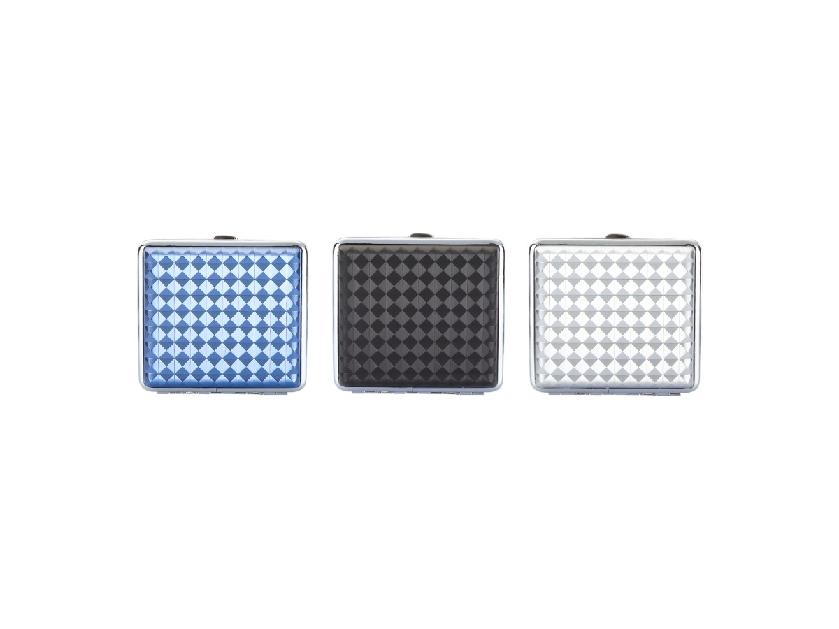 Champ Metal Spikes Cigarette Case, 3 Farben