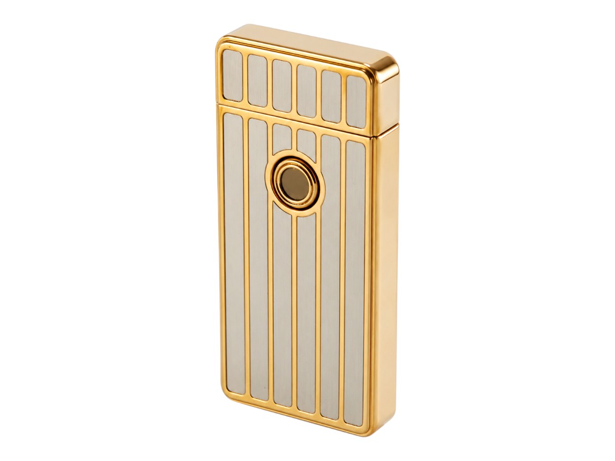 Tycoon Arc Lighter Double X Lines gold