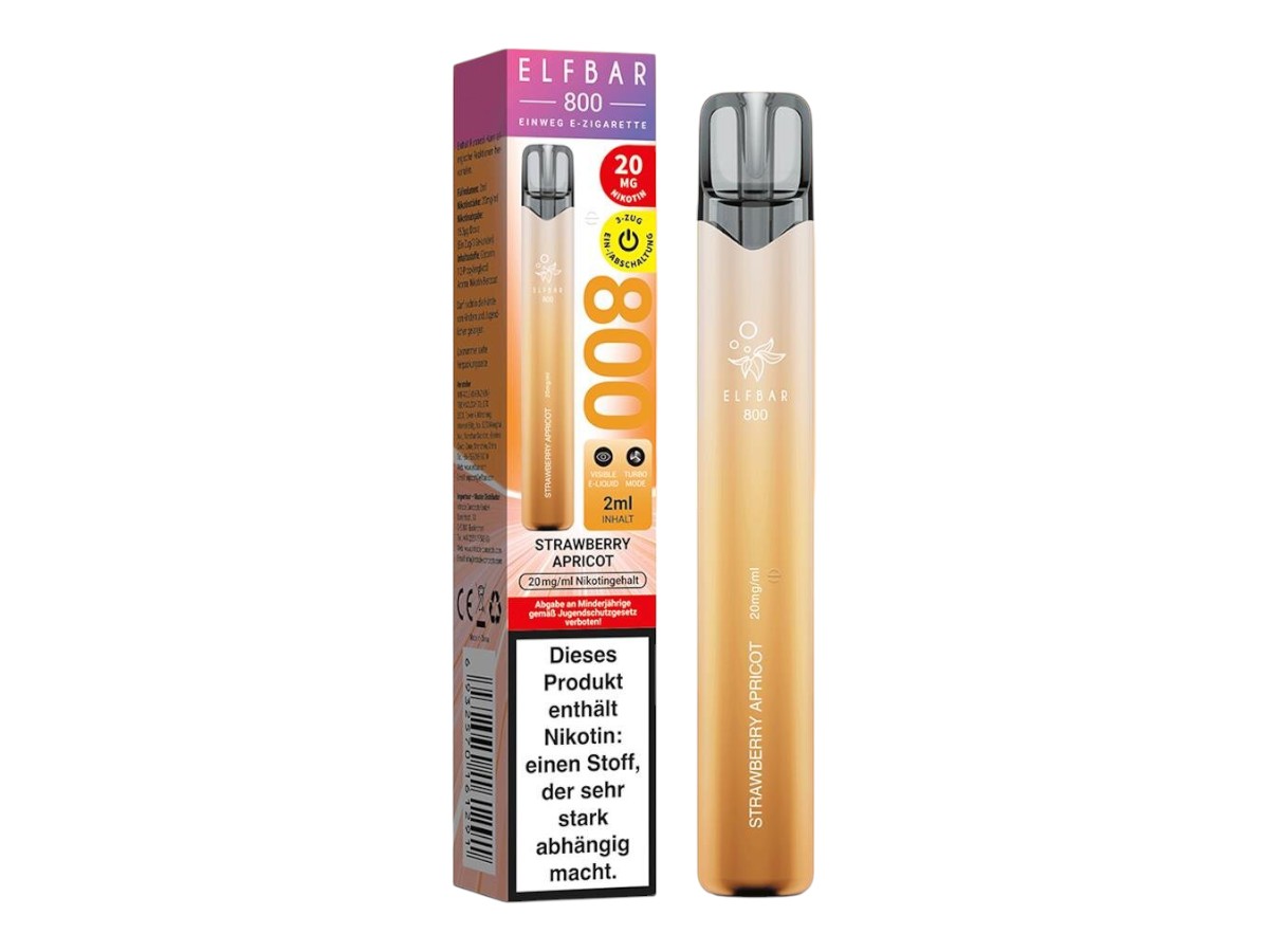Elfbar 800 Strawberry Apricot 20mg