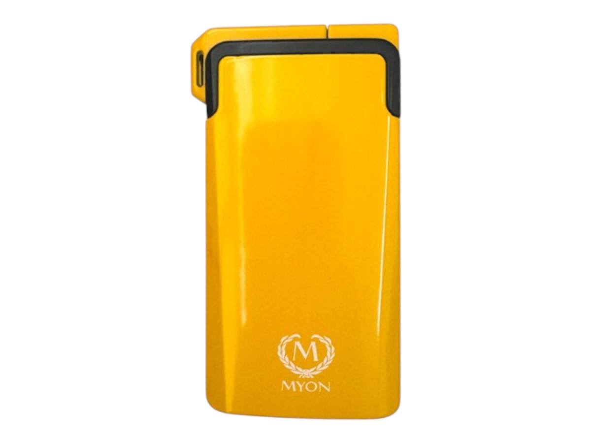 Myon Grimaud 2in1 Pipe and 1-Jet Lighter yellow
