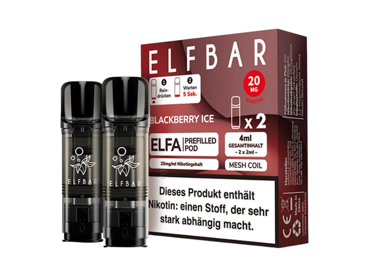 Elfbar Pod Blackberry ICE 20mg
