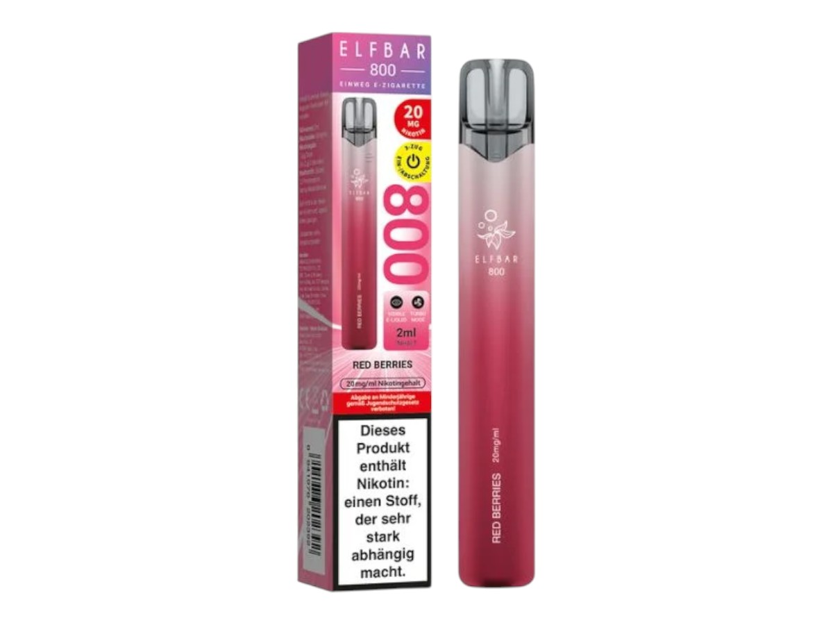 Elfbar 800 Red Berries 20 mg