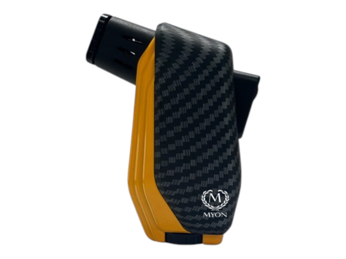 Myon Zacharie 2-Jet Lighter yellow/carbon