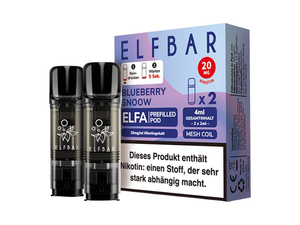 Elfbar Pod Blueberry Snoow 20mg