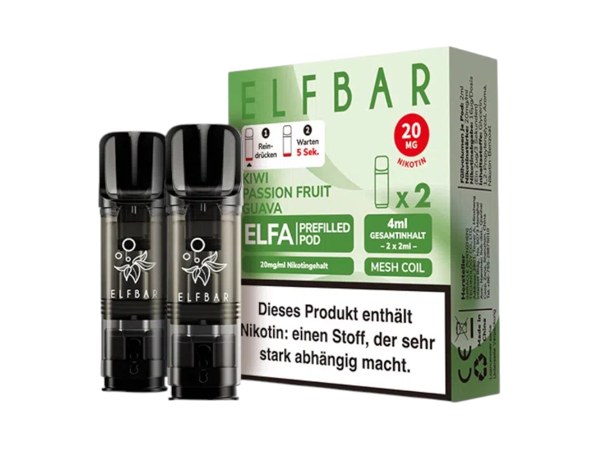 Elfbar Pod KiwiPassionFruitGuava 20mg